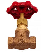 Threaded Bronze Globe Valve for Pressure Control 1/4" to 2"