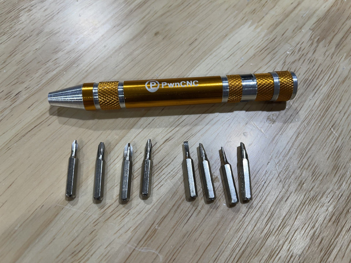 PwnCNC 8-in-1 Mini Precision Screwdriver Pen Set