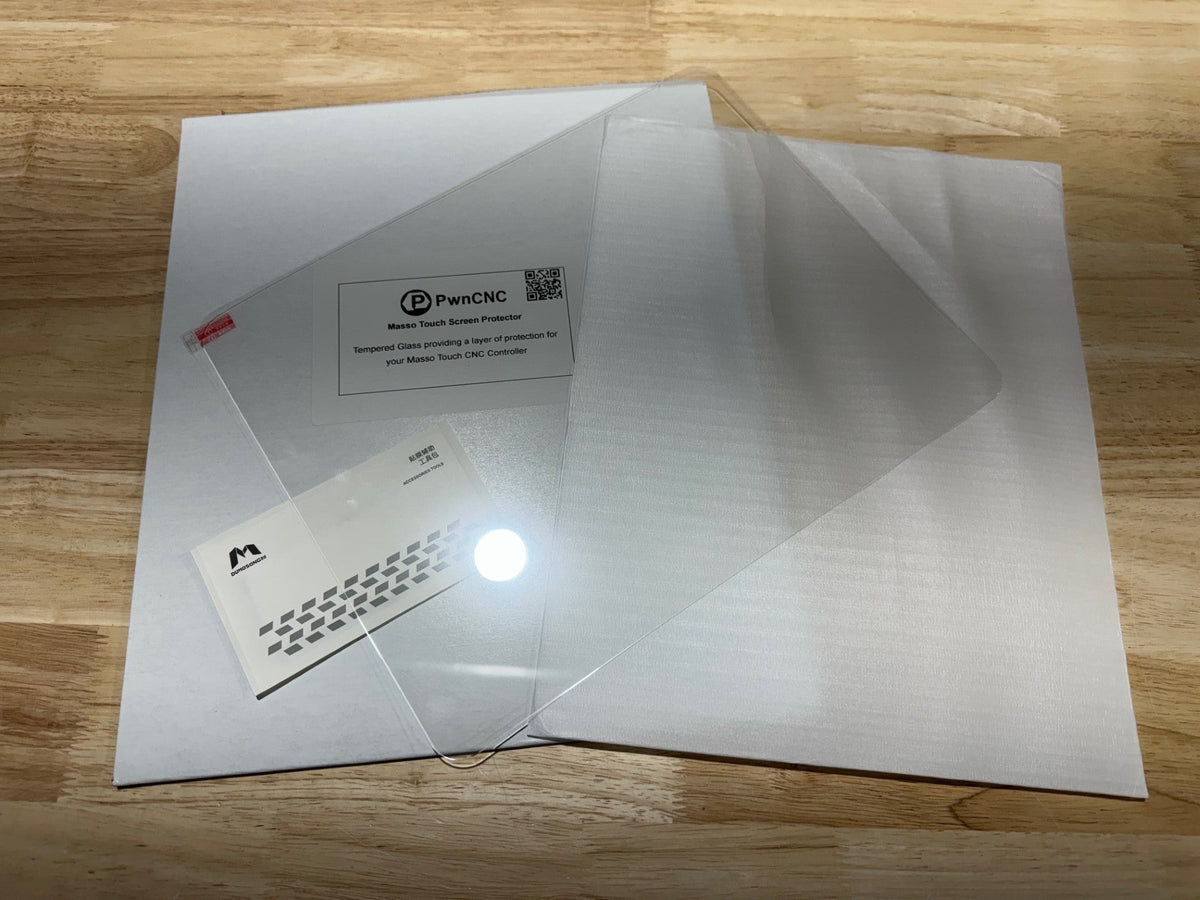 MASSO G3 Touch Tempered Glass Screen Protector