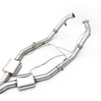 Titanium Valved Catback Exhaust System for Audi Q8 RSQ8 4.0T