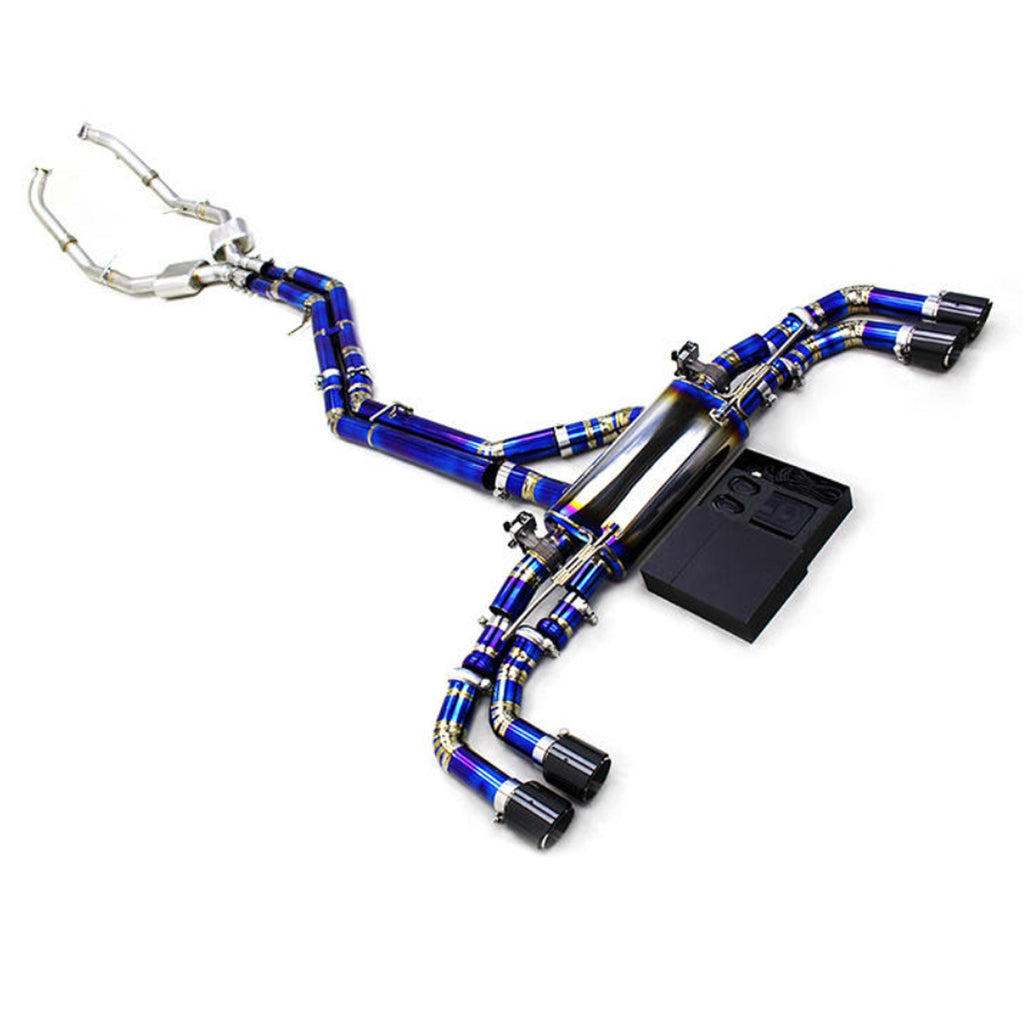 Titanium Valved Catback Exhaust System for Audi Q8 RSQ8 4.0T