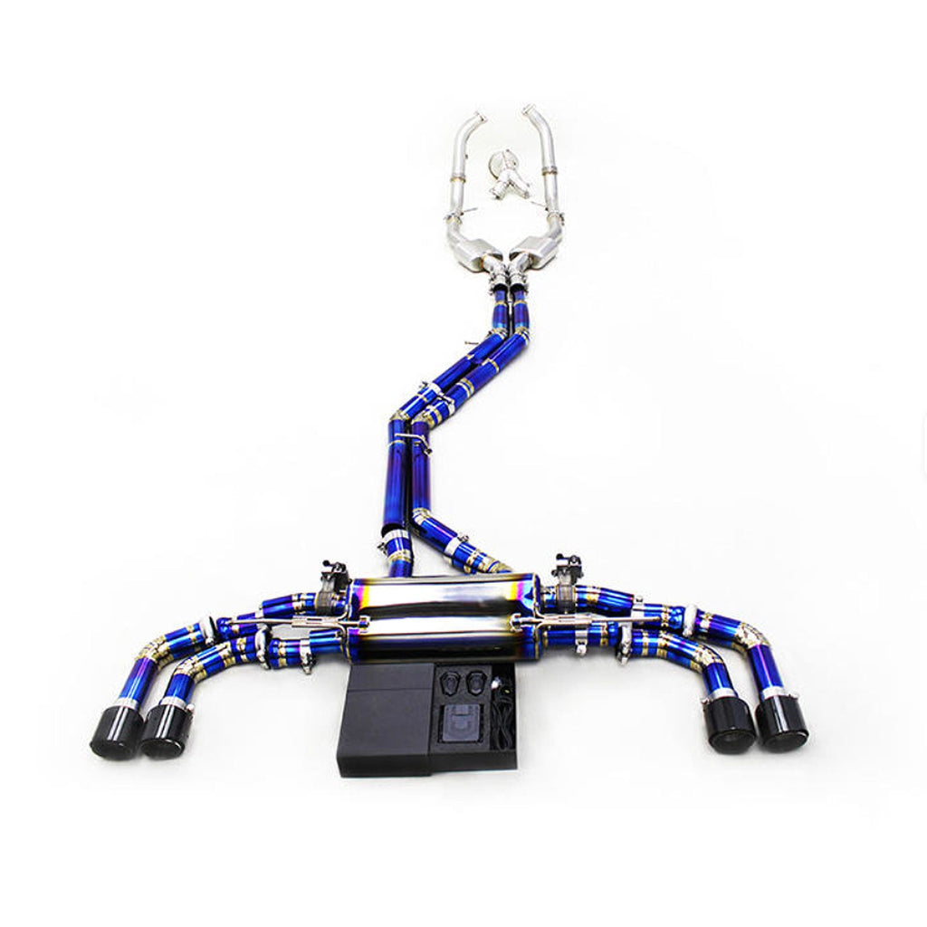 Titanium Valved Catback Exhaust System for Audi Q8 RSQ8 4.0T
