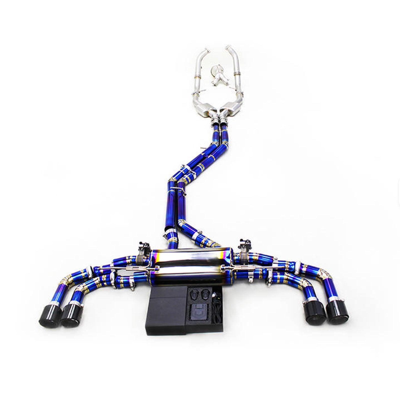 Titanium Valved Catback Exhaust System for Audi Q8 RSQ8 4.0T