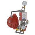 Trim 2" Conv Deluge Brass Pre-Assembled Fire Valve