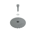 Trench Nozzle Assembly 360 Degree Fire Protection System