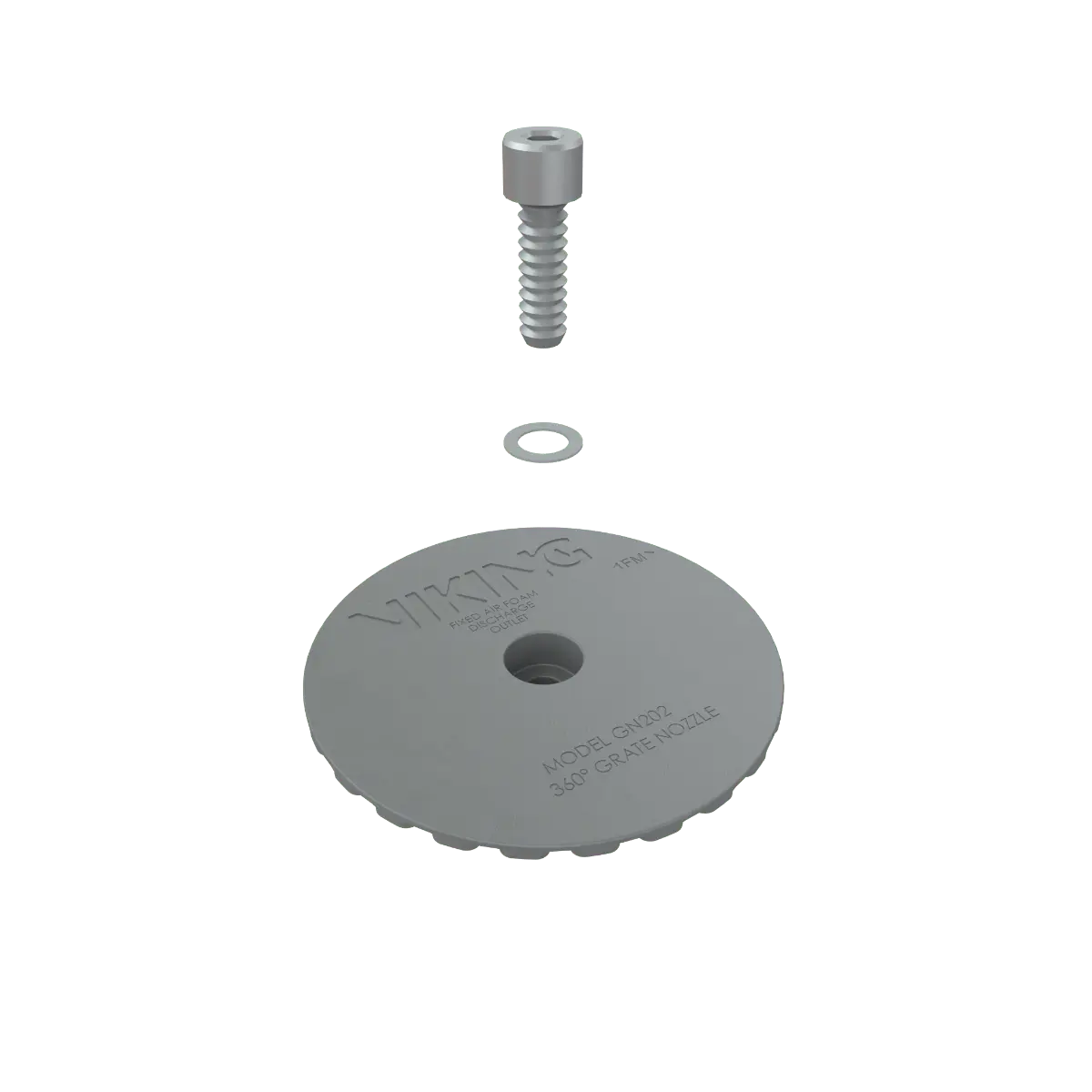 Trench Nozzle Assembly 360 Degree Fire Protection System