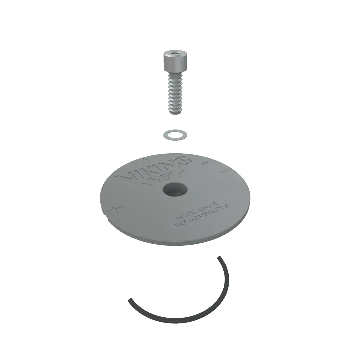 Viking Trench Nozzle Assembly for Fire Protection Systems