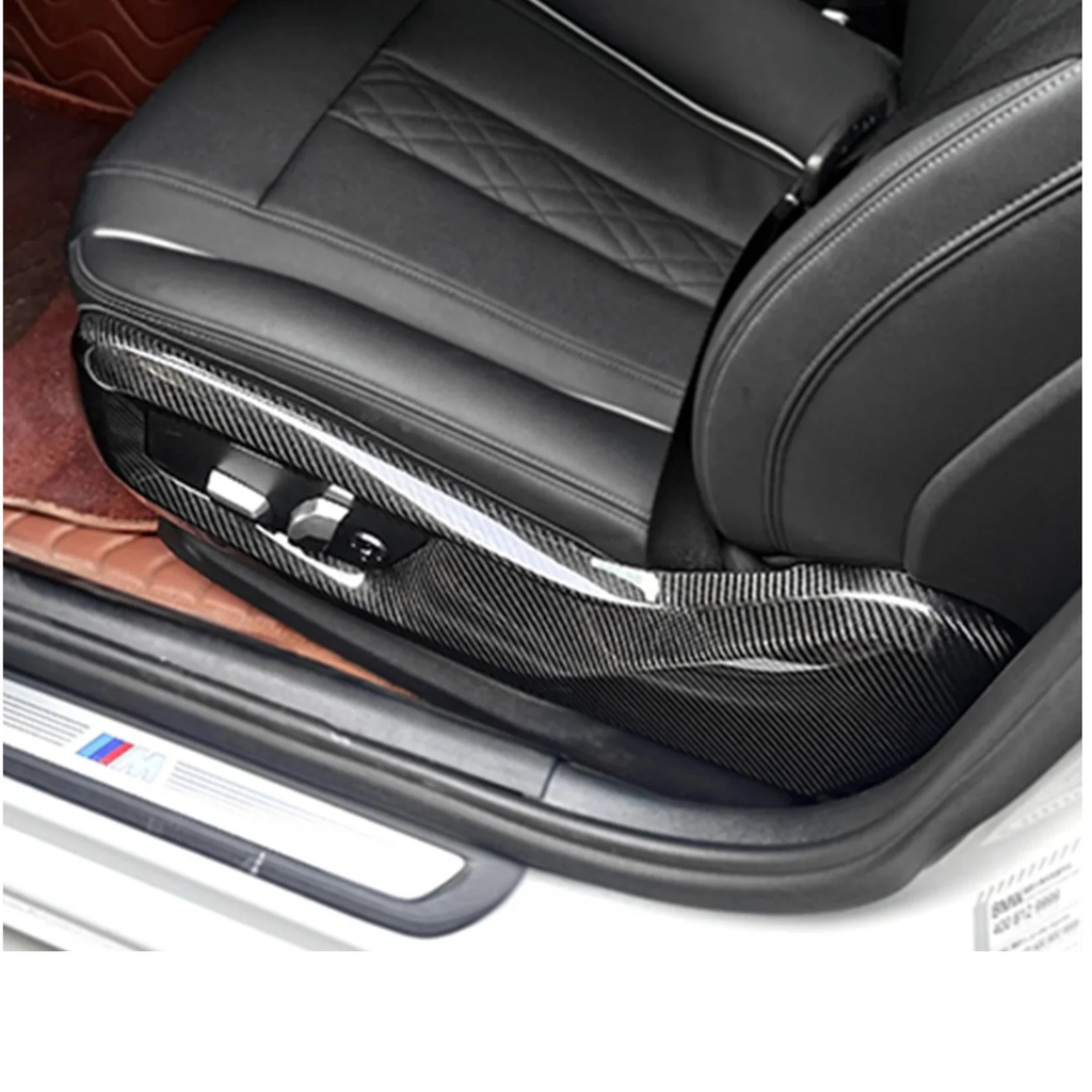 Carbon Fiber Side Seat Covers for BMW F90 M5 G30 5 Series