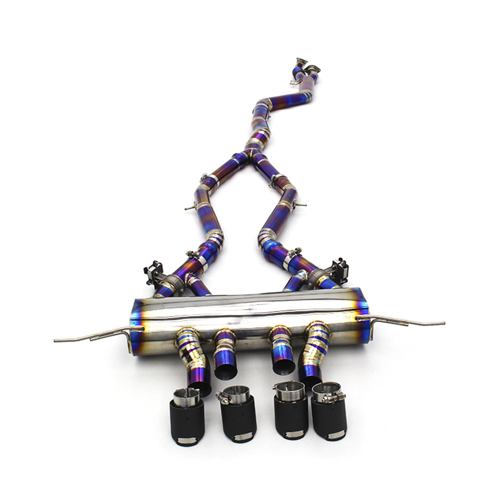 Titanium Valved Exhaust System for BMW M3 G80 3.0T