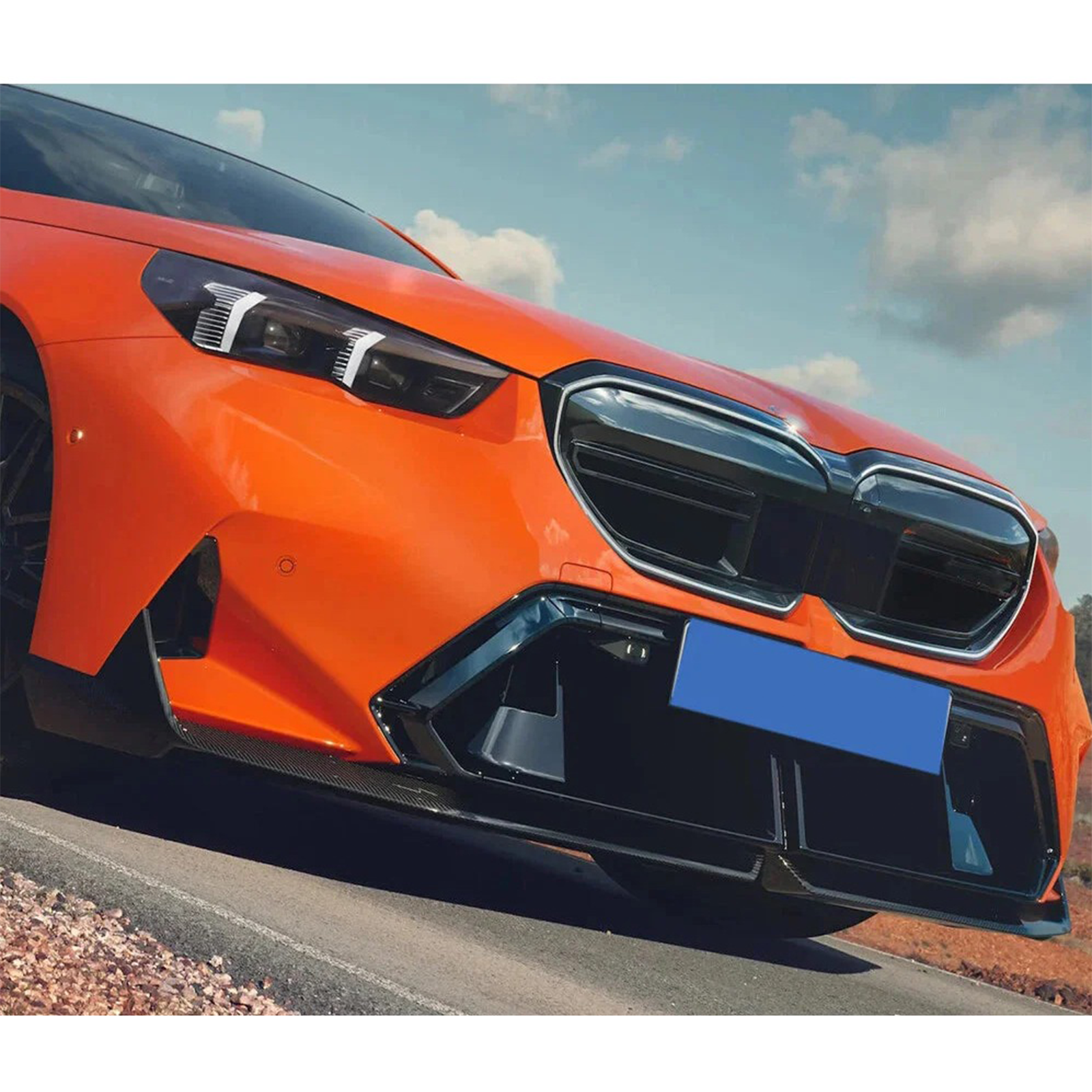 MP Style Dry Carbon Fiber Front Lip for BMW G90 G99 M5