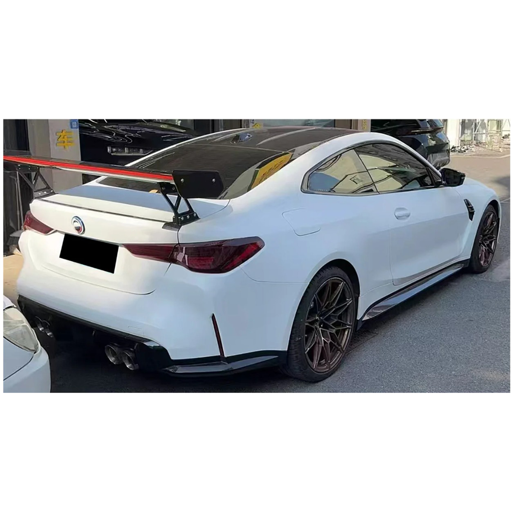 Prepreg Carbon Fiber Wing w/ LED for BMW G80 M3 G82 M4 G87 M2