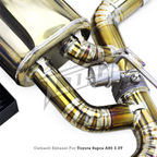 Titanium Valved Catback Exhaust System for Toyota Supra A90 A91 3.0T