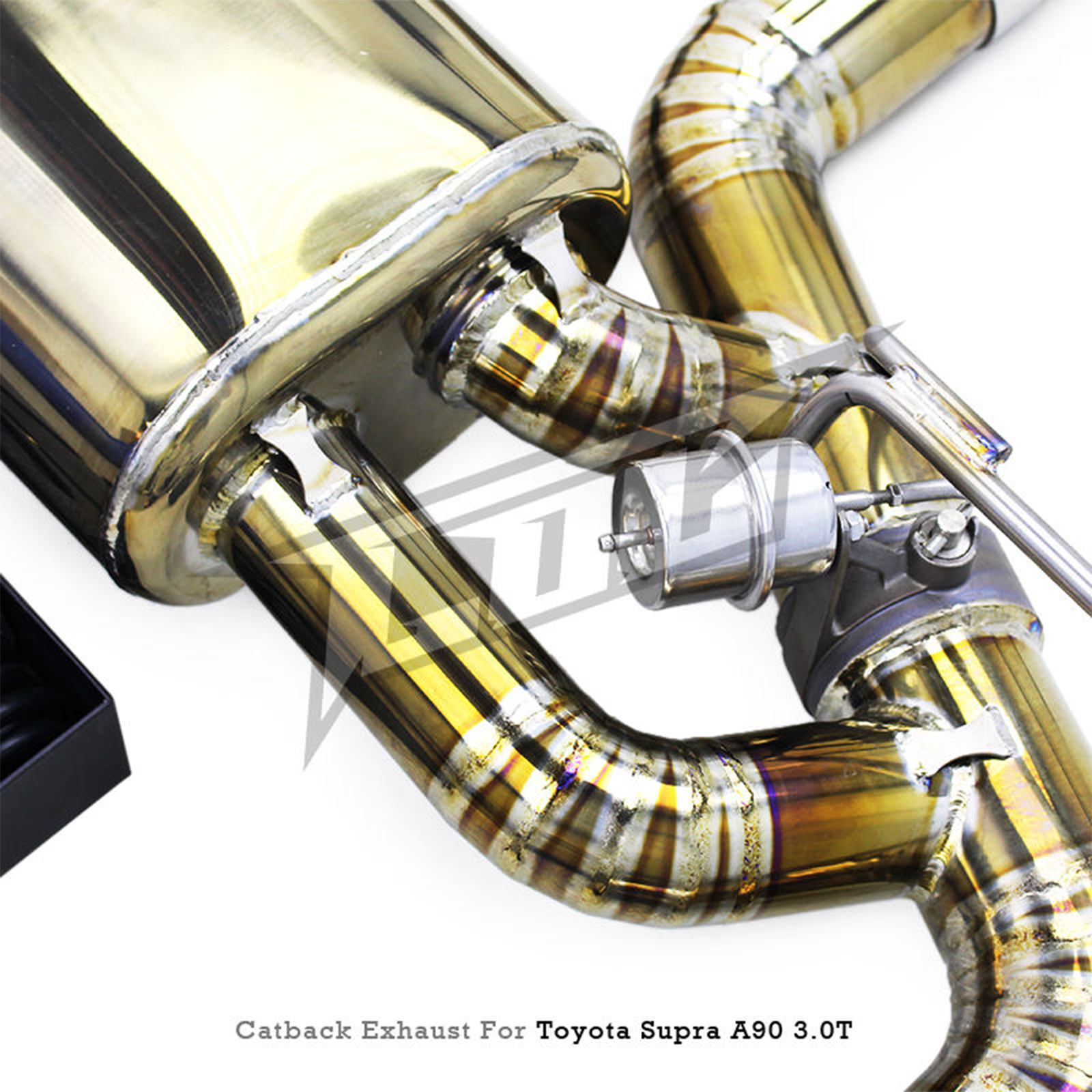 Titanium Valved Catback Exhaust System for Toyota Supra A90 A91 3.0T