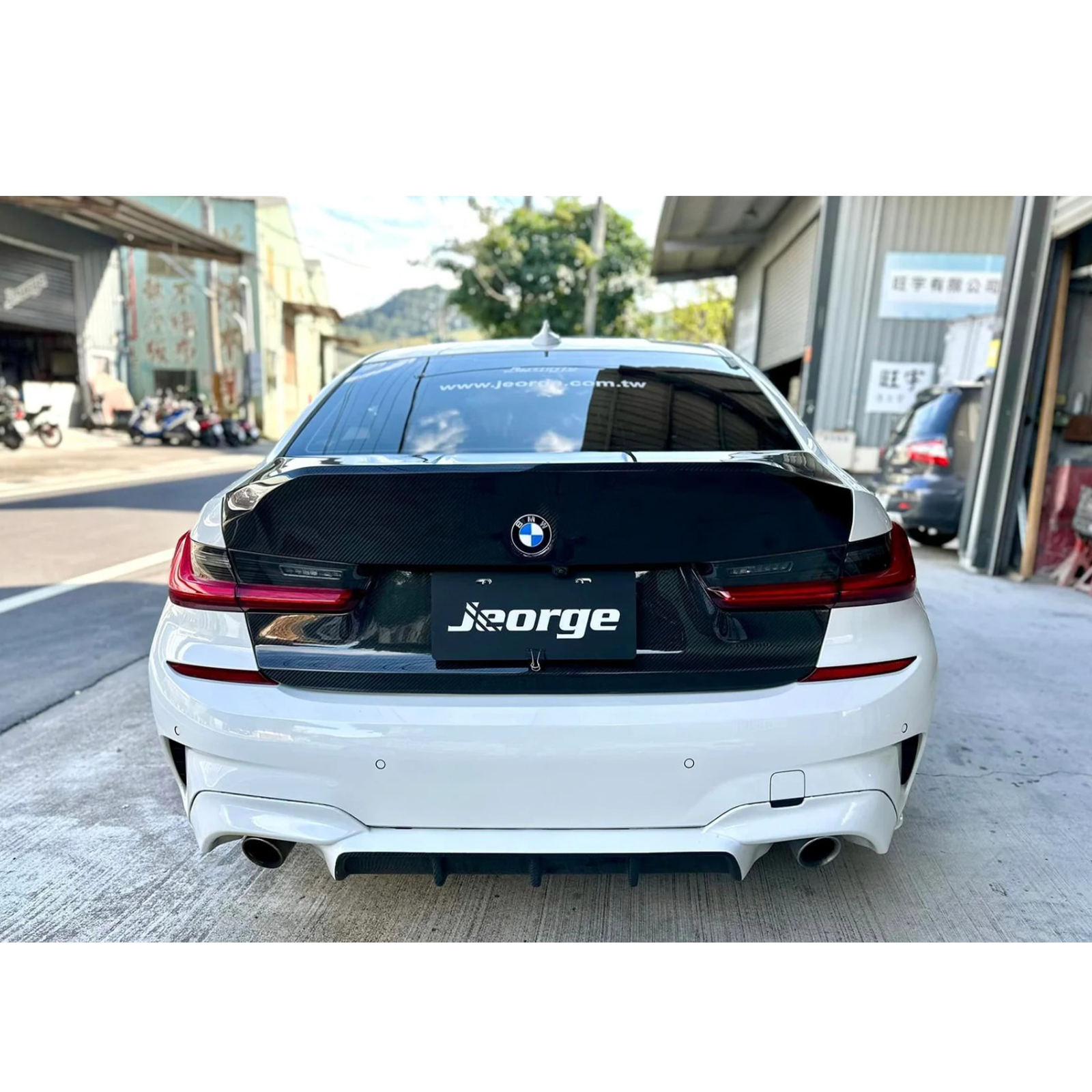 Carbon Fiber CSL Style Rear Trunk for BMW G80 M3 G82 M4