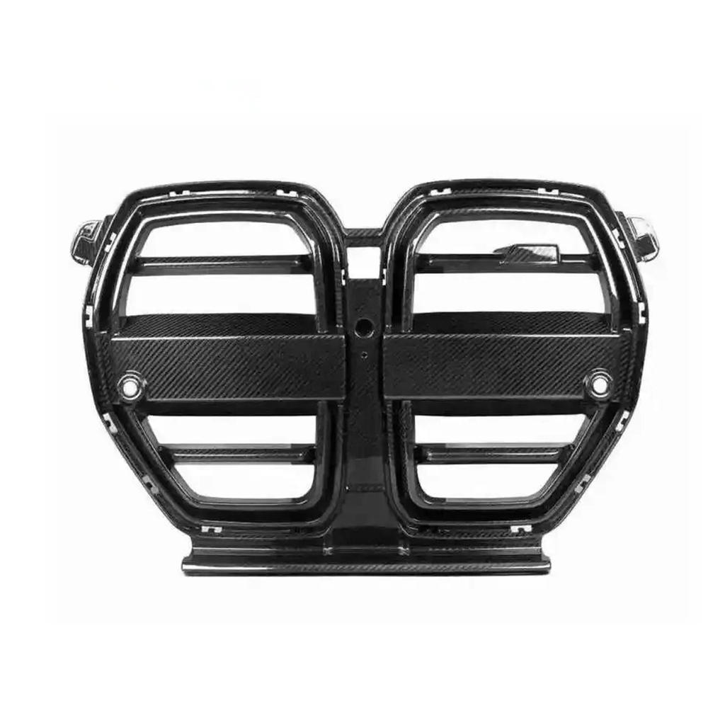 Sooqoo Dry Carbon Fiber Front Grille for BMW G80 M3 G82 G83 M4