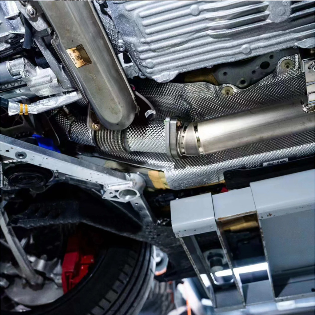 58 Catless Downpipes Heatshield for BMW G8X G80 G82 G83 M3 M4 G87 M2