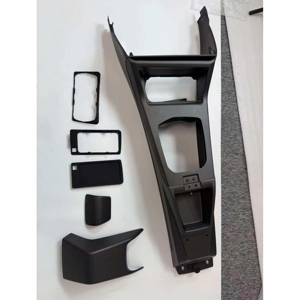 Carbon Fiber CSL Style Center Console Control Panel for BMW G87 M2 G80 M3 G82 M