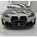 Prepreg Carbon Fiber PT Style Front Bumper Trim for BMW G8X G80 M3 G82 G83 M4