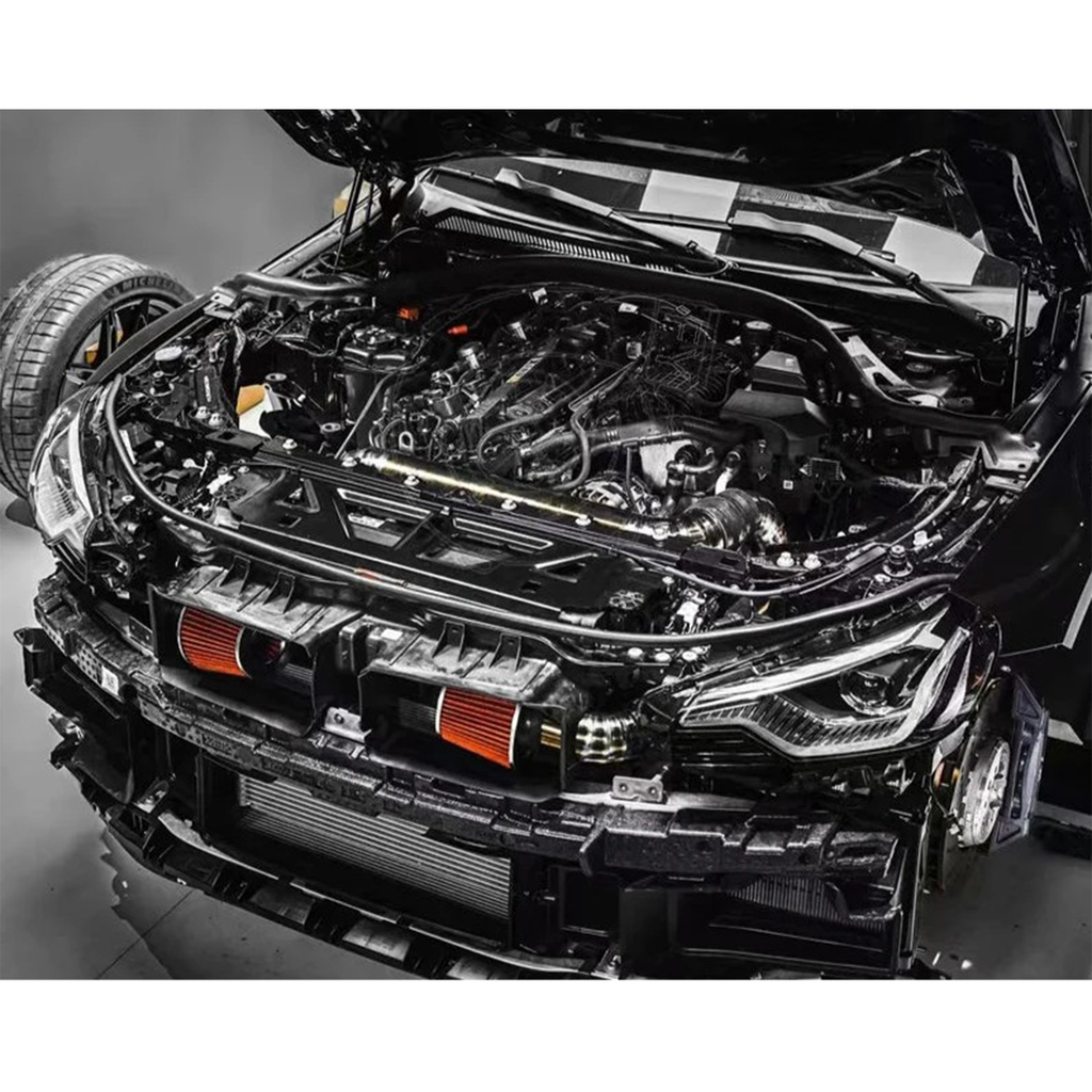 S58 High-Flow Front Mount Air Intake System for BMW G87 M2 G80 M3 G82 M4