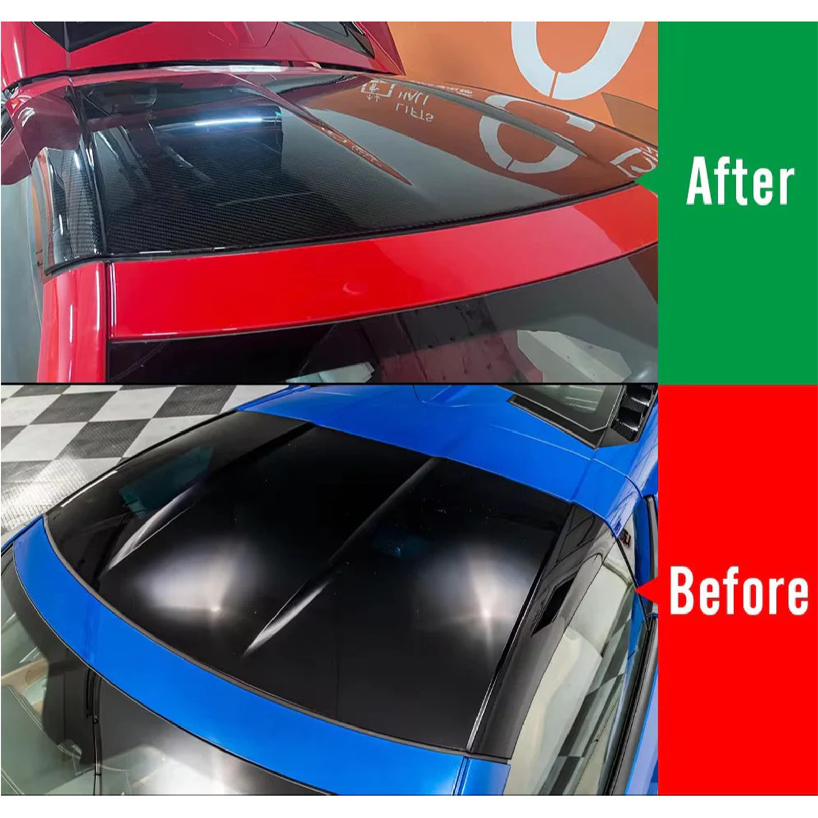 Dry Carbon Fiber Roof Replacement for Chevrolet Corvette C8 Z51 Z06 Z07
