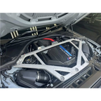 Carbon Fiber Engine Cover w/ M Stripe for BMW G87 M2 G80 M3 G82 G83 M4