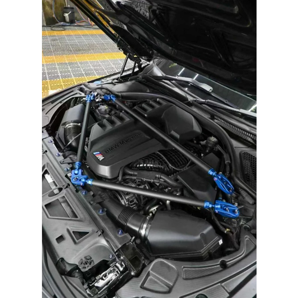 G8X Carbon Fiber Strut Tower Brace for BMW G80 G81 M3 G82 G83 M4 G87 M2