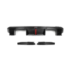Carbon Fiber Rear Diffuser w/ Brake Light & Splitter for BMW G80 G81 M3 G82 G83 M4