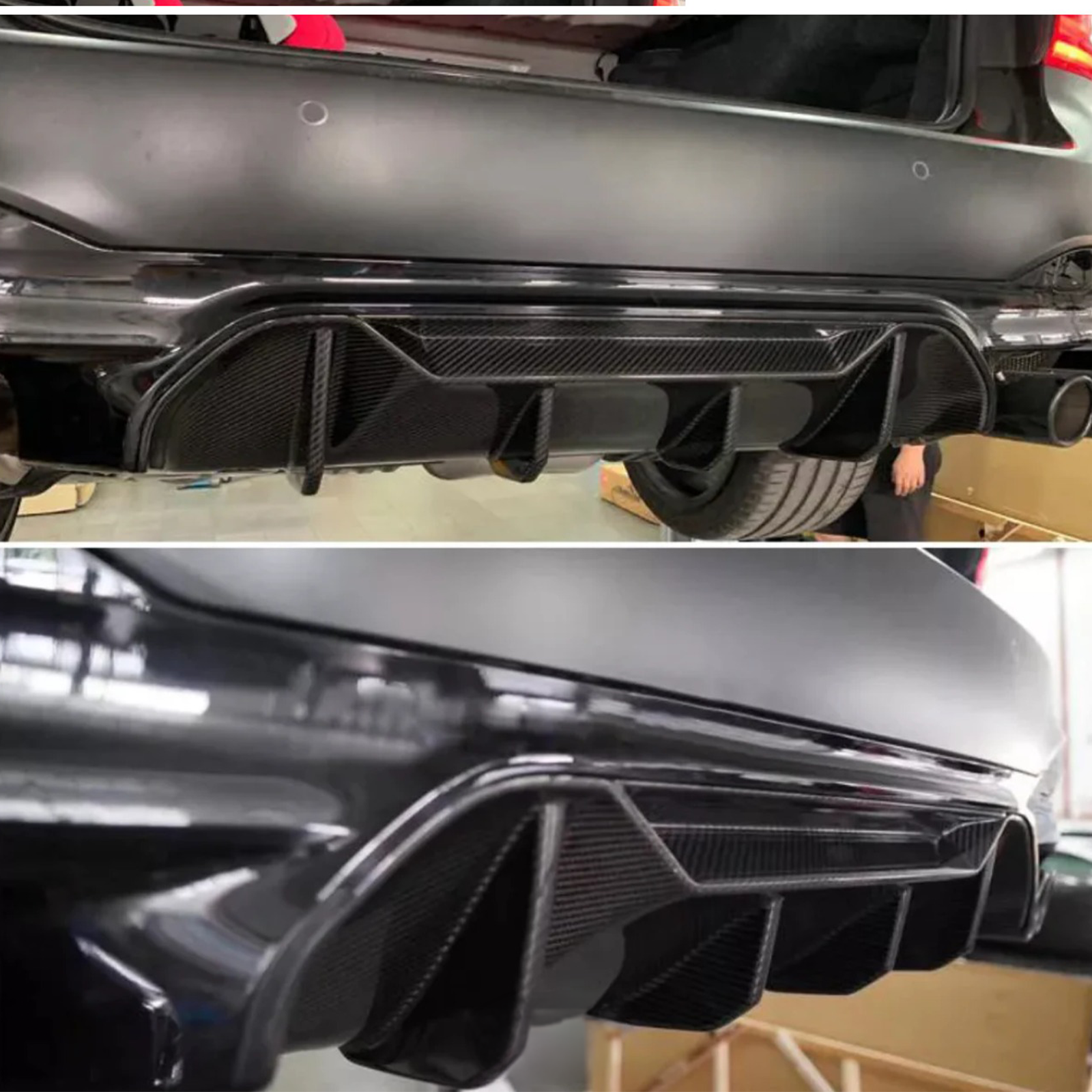 Carbon Fiber MP V2 Rear Diffuser for BMW F90 M5