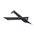 Carbon Fiber Interior Door Upper Panel Trim Cover for Chevrolet Corvette C8
