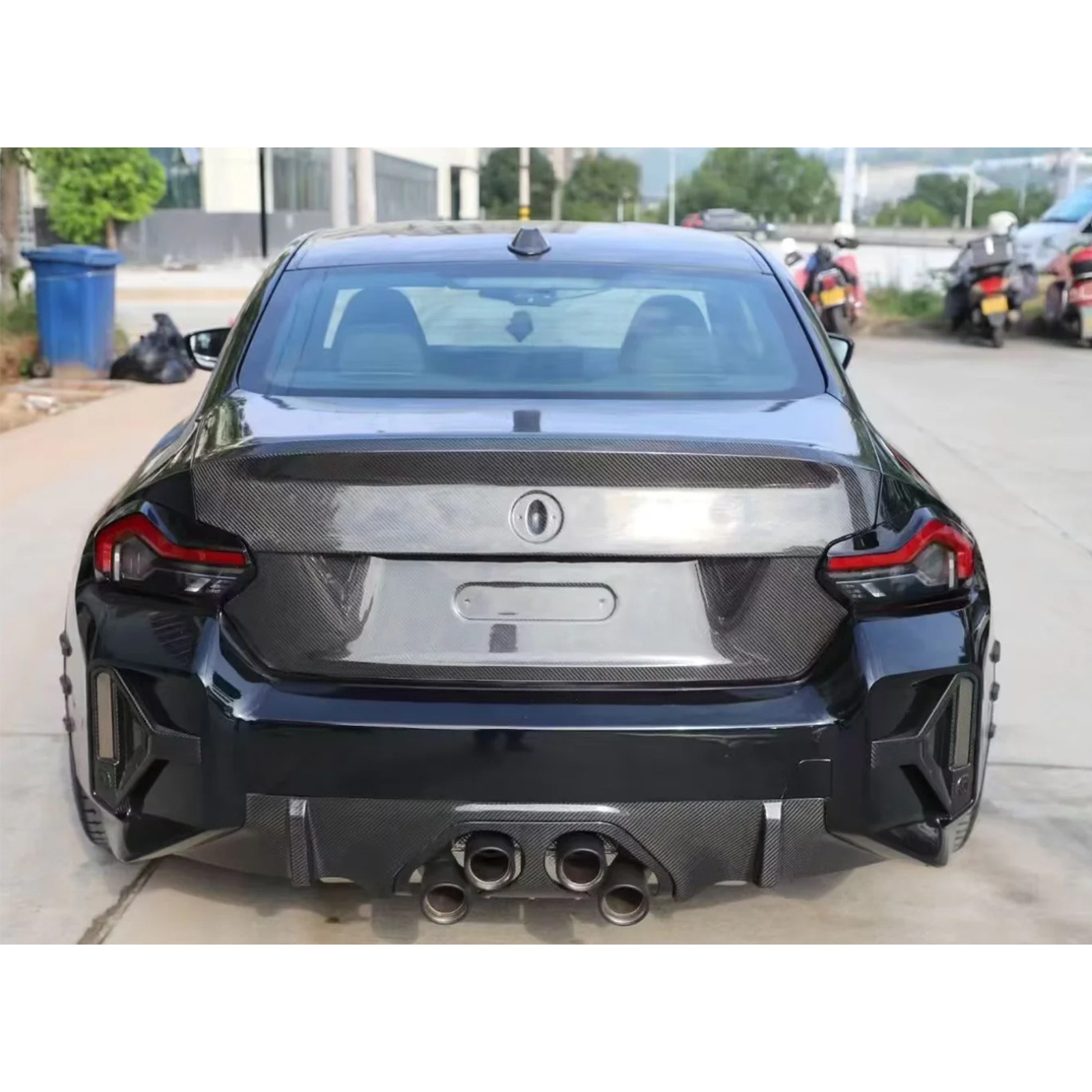 Carbon Fiber Rear OEM Style Trunk for BMW G87 M2 G42 2 Series