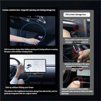 Under Screen Storage Organizer for Model Y Juniper & Model 3 Highland | TESERY