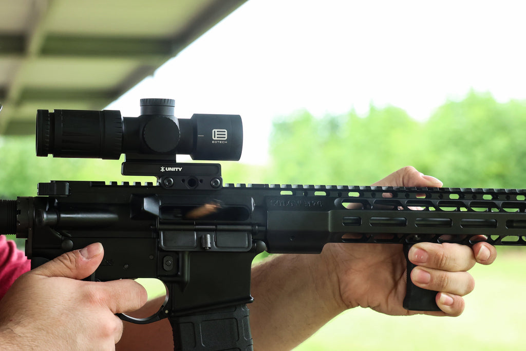 Unity Tactical FAST Kickr - Lightweight Heads-Up Mount for Vudu & VCOG Scopes - Made in USA