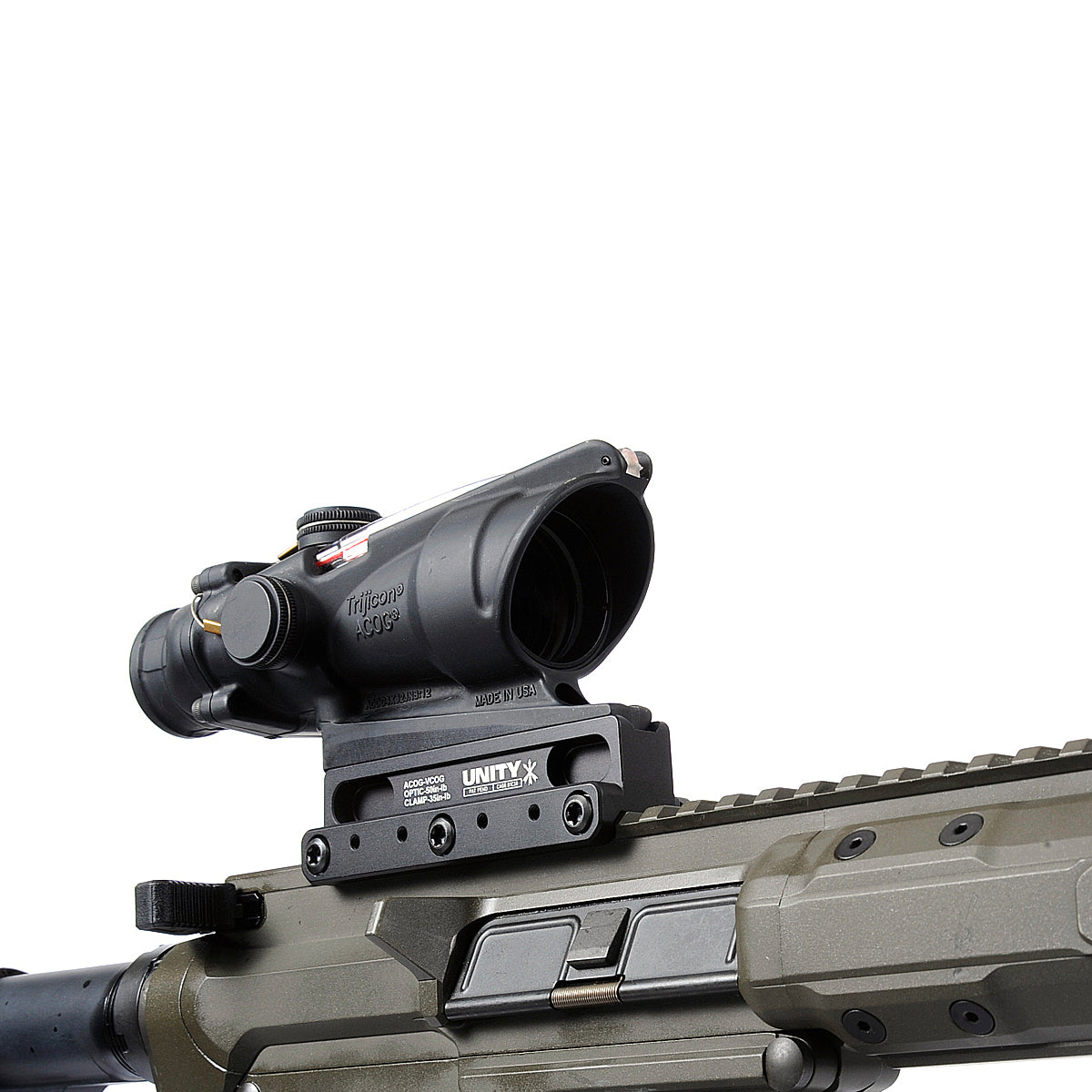 Unity ACOG Mount - 2.05" Mount for ACOG & VCOG Optics - Night Vision Ready