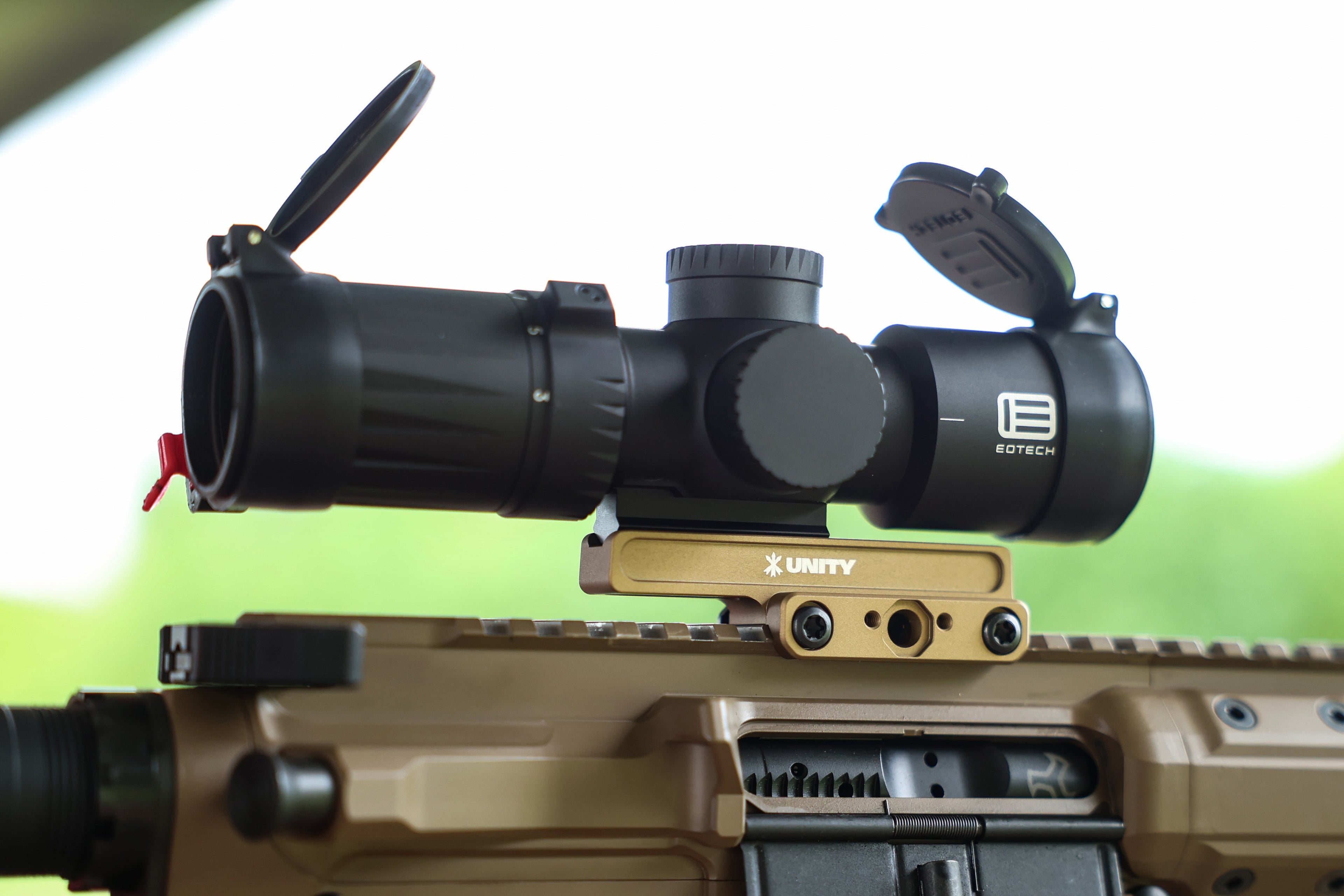 Unity Tactical FAST Kickr - Lightweight Heads-Up Mount for Vudu & VCOG Scopes - Made in USA