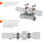 Unity Tactical REKE™ Scope Mount - 30mm, 34mm and 35mm Tubes