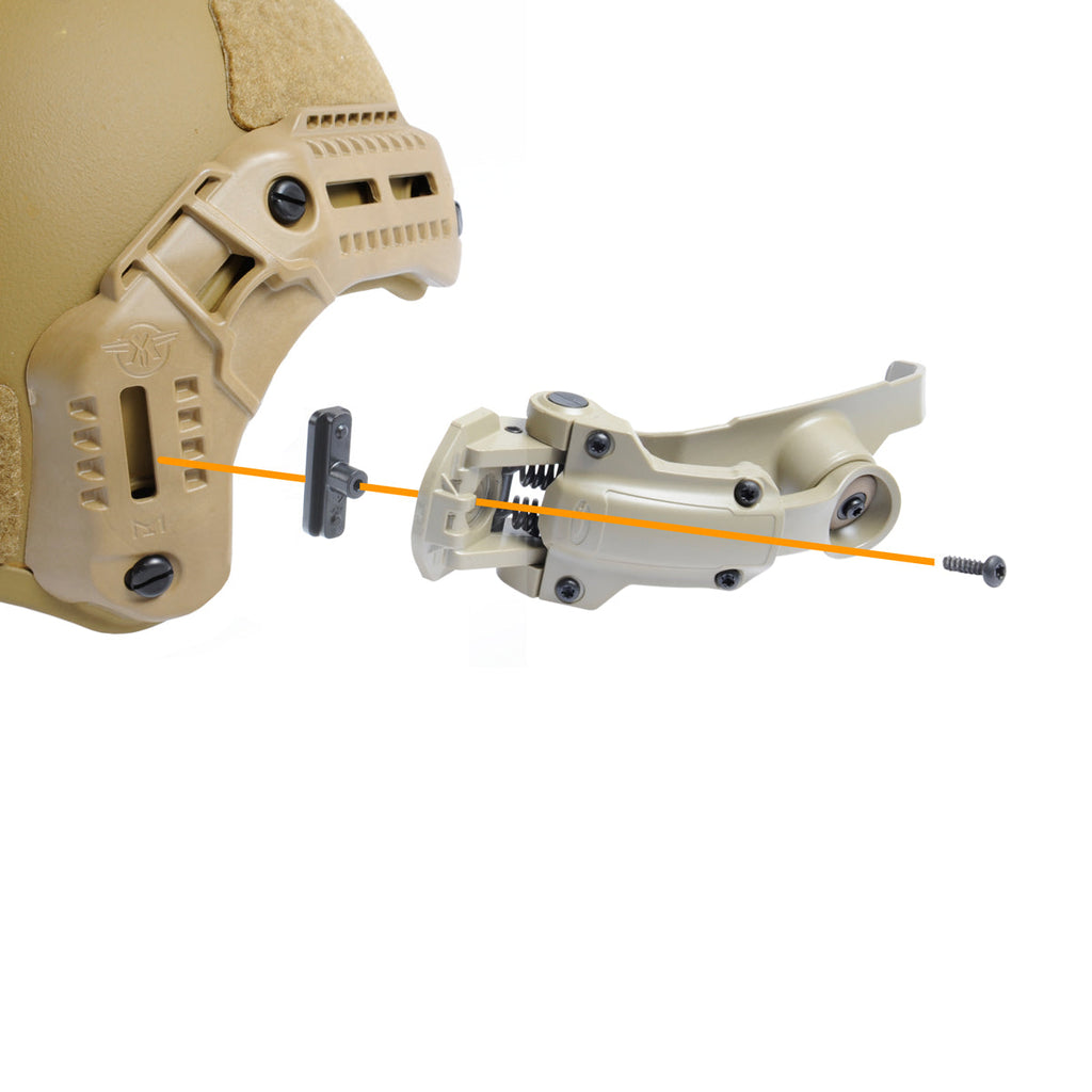 Unity Tactical Platform Adapter - Helmet Accessory - Made in USA