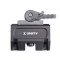 Unity Tactical RAXIS - In-Line MAWL Laser Mount - Rotates Laser for Snag-Free Stowage