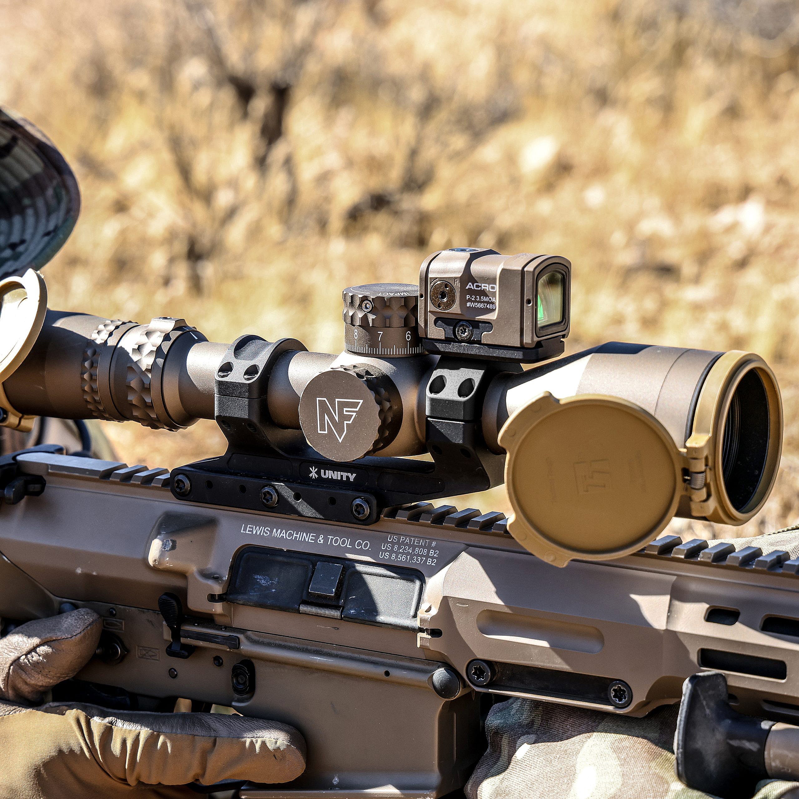 Unity Tactical REKE™ Scope Mount - 30mm, 34mm and 35mm Tubes