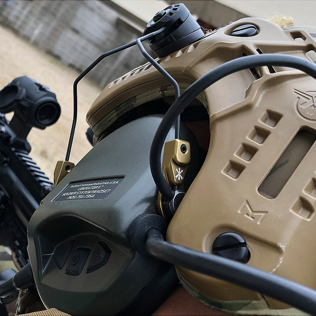 Unity Tactical SARA Sordin Adapters - Helmet Accessory