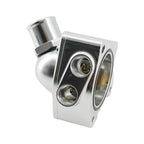 K20 K24 K Series Direct Water Pump Mount V2 Swivel Neck Thermostat Housing 16AN