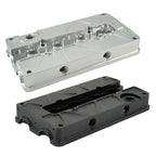 Billet B Series Vented Valve Cover Baffle B16 B18 AN10 For Honda Acura DOHC Vtec