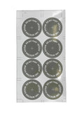 Kidde Miniature Sampling Point Labels Grey Durable Safety Tags