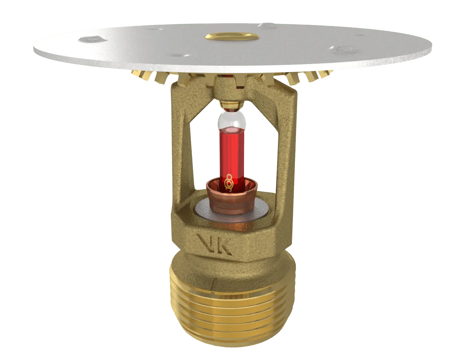 Viking VK560 K8.0 Standard Response Upright Sprinkler with Water Shield