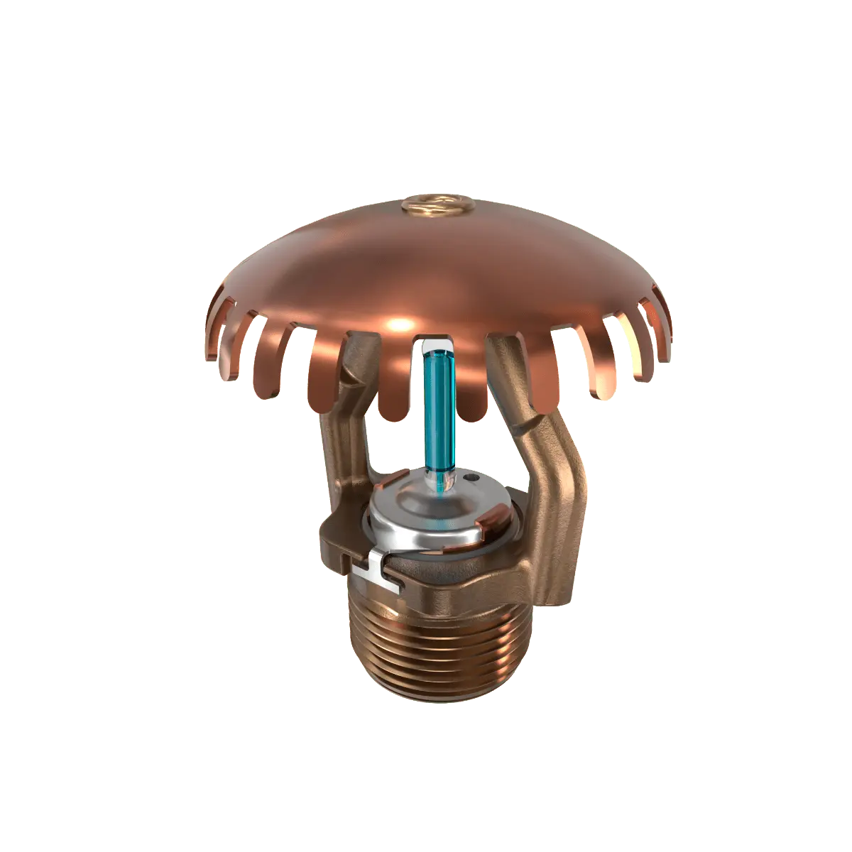 Viking VK598 K25.2 Upright Sprinkler 1" NPT Standard Response