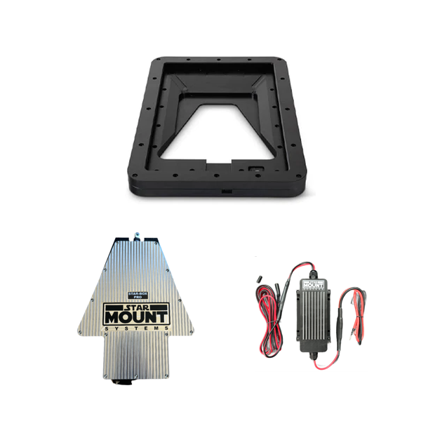 Starlink Star-Mount VOYAGER 12v PRO BUNDLE for Gen 3 (12V Conversion Included)