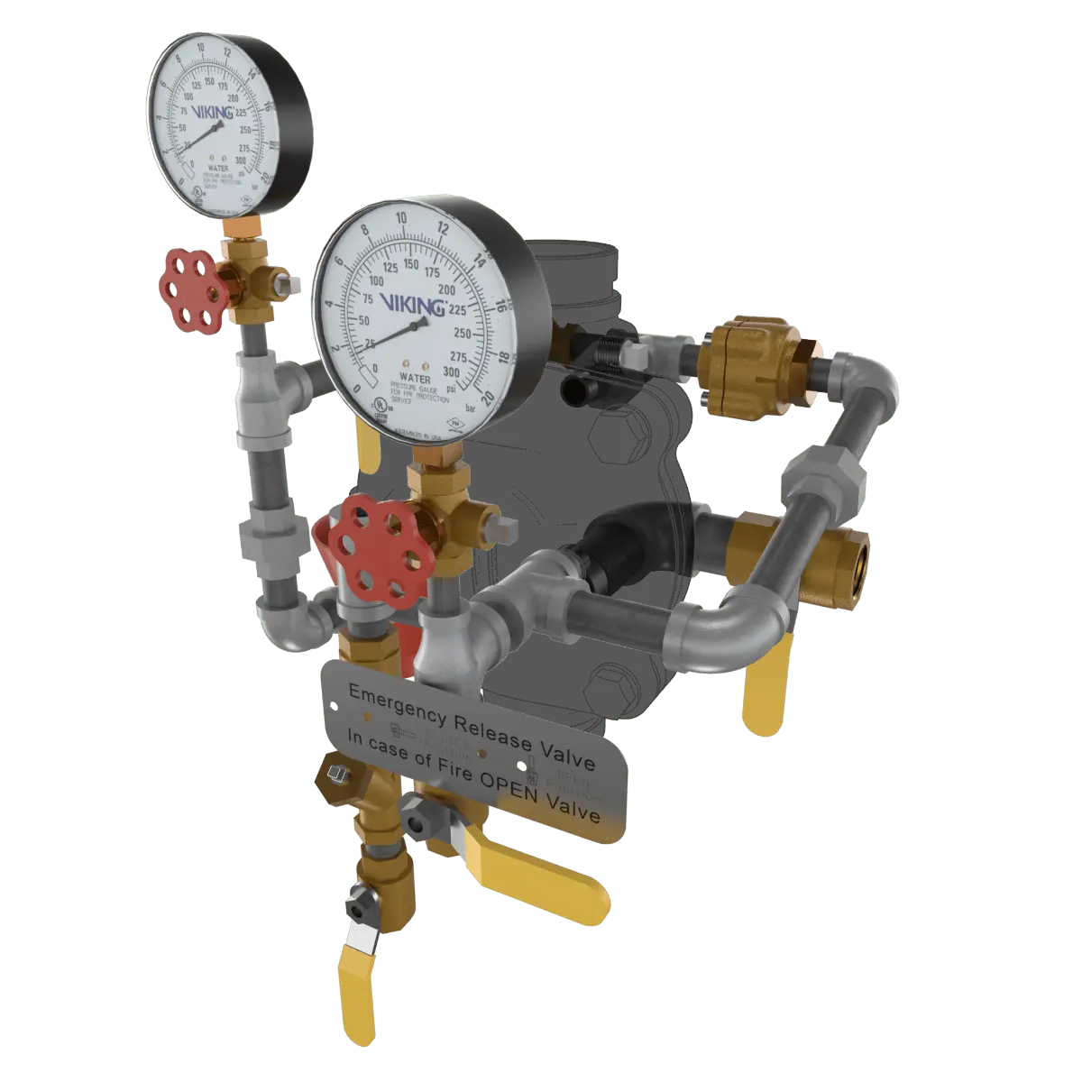 Viking VXD Deluge Hydraulic Release Valve System