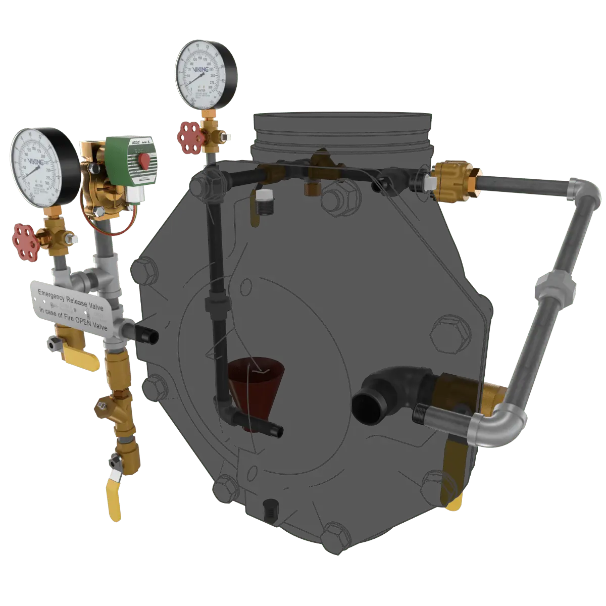 Viking VXD Deluge Hydraulic Release Valve System
