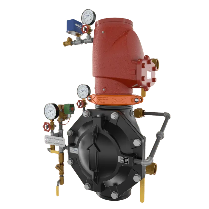 Viking EZR Check Valve F1 Preaction Fire System Trim for reliable industrial fire suppression.