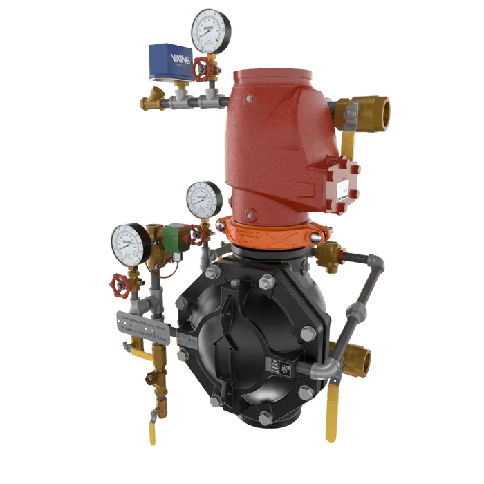 Pre Double Interlock Electric Pneumatic Encpan 8.0 Fire System