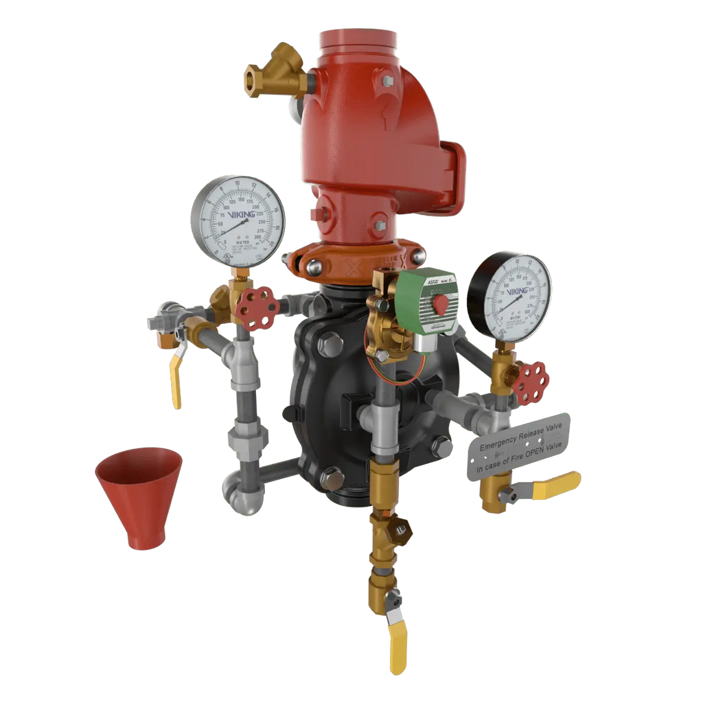 Viking VXD Preaction Fire System with Monitored Electric Release